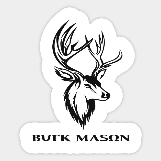 buck mason Sticker by camelliabrioni